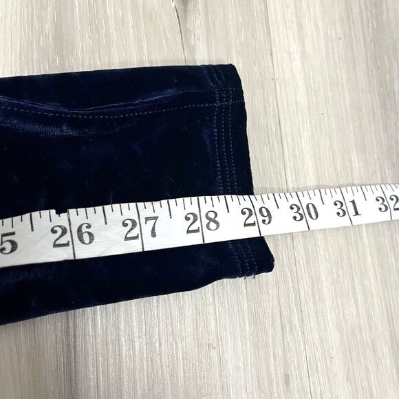 Spanx Leggings Women’s Small Dark Blue Velvet Lapis Night High Waist Pull On NWT - Picture 9 of 9